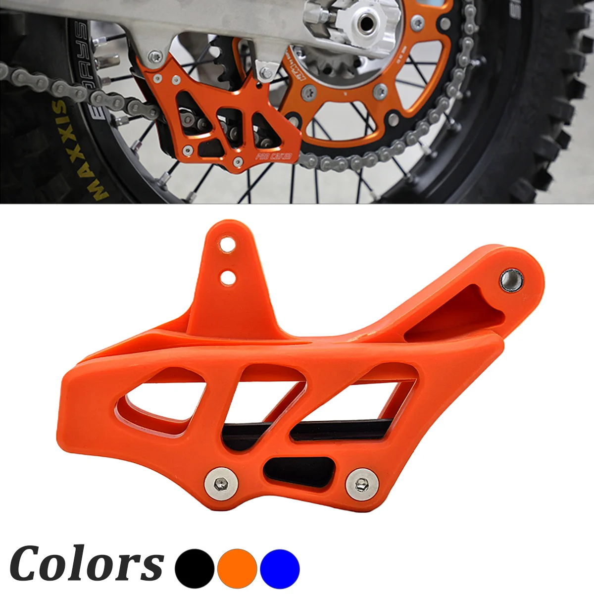 

Motorcycle CNC Chain Guide Guard Protection For KTM 125-500cc SX SXF XC XCF EXC EXCF XCW XCFW TPI 6D Six Days FREERIDE 2008-2022