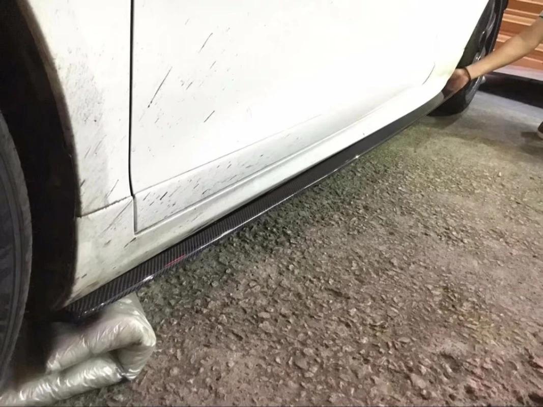 Carbon Car Side Skirt for   VK SCIROCCO R GTS 09-16