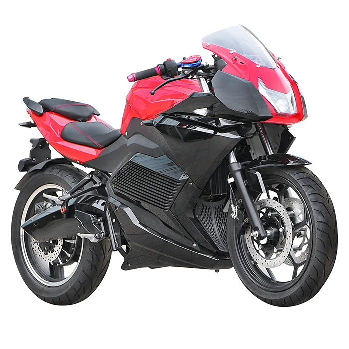 Factory New Design Max Range 200km E-Motorcycle 10000W 72V 120km/h Electric Motorcycle