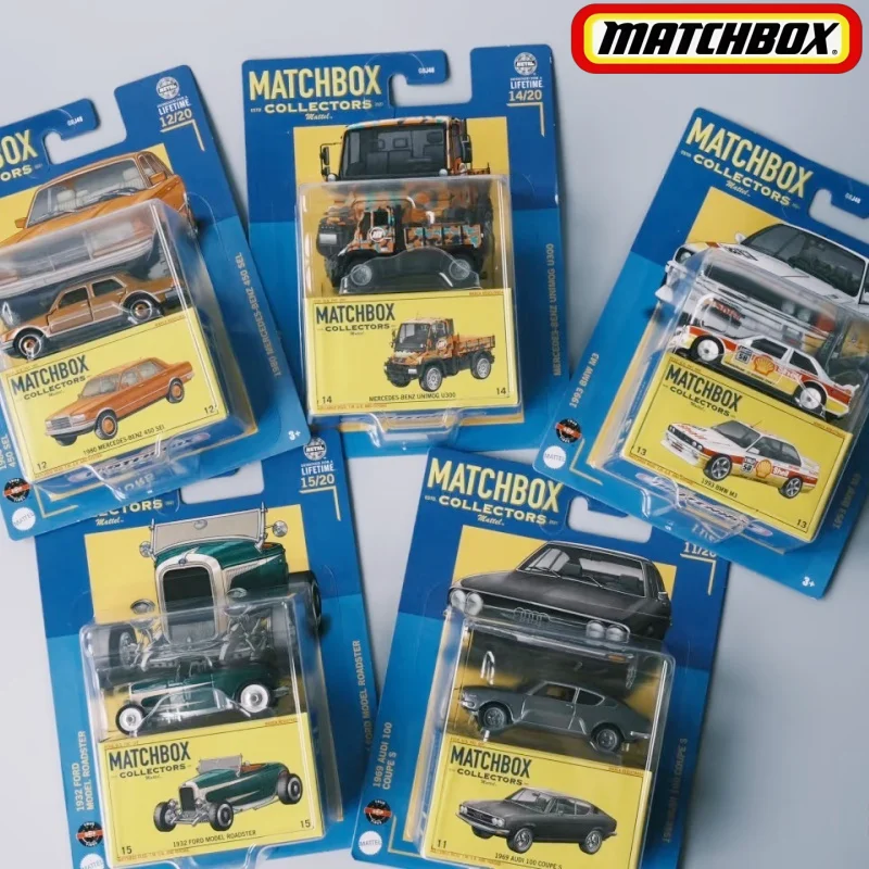 

Matchbox Коллекционная серия Mix 4Z, масштаб 1:64, литая под давлением модель автомобиля, игрушечные транспортные средства 1969 audi 100, новая коллекция, предмет для детей