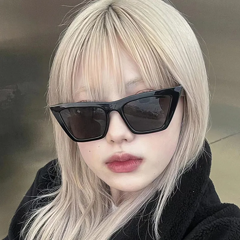 

Новые модные солнцезащитные очки 2025 года в стиле интернет-знаменитостей, персонализированный дизайн для уличной фотографии, унисекс, оптом для женщин