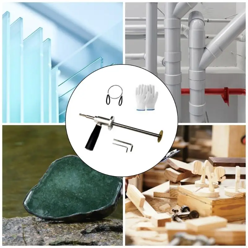 U0DF Adjustable Inside Pipe Cutter PVC Plumbing Inside Cutter Adjustable Cutting Depth Blade Plumbing Repairing Tool