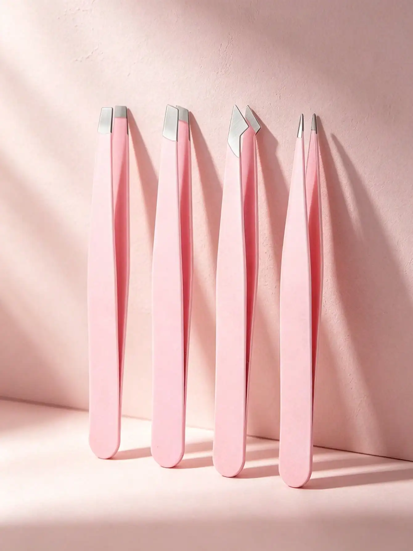 4pcs/1pc High Precision Eyebrow Tweezers, Small Tweezers, Eyebrow Tweezers, False Eyelash, Tweezers Hair Removal Tool Set, Tight Grip, Easily Remove Messy Hair, Travel, Affordable, Gift For Women, Holiday Gift sb25072173330101831