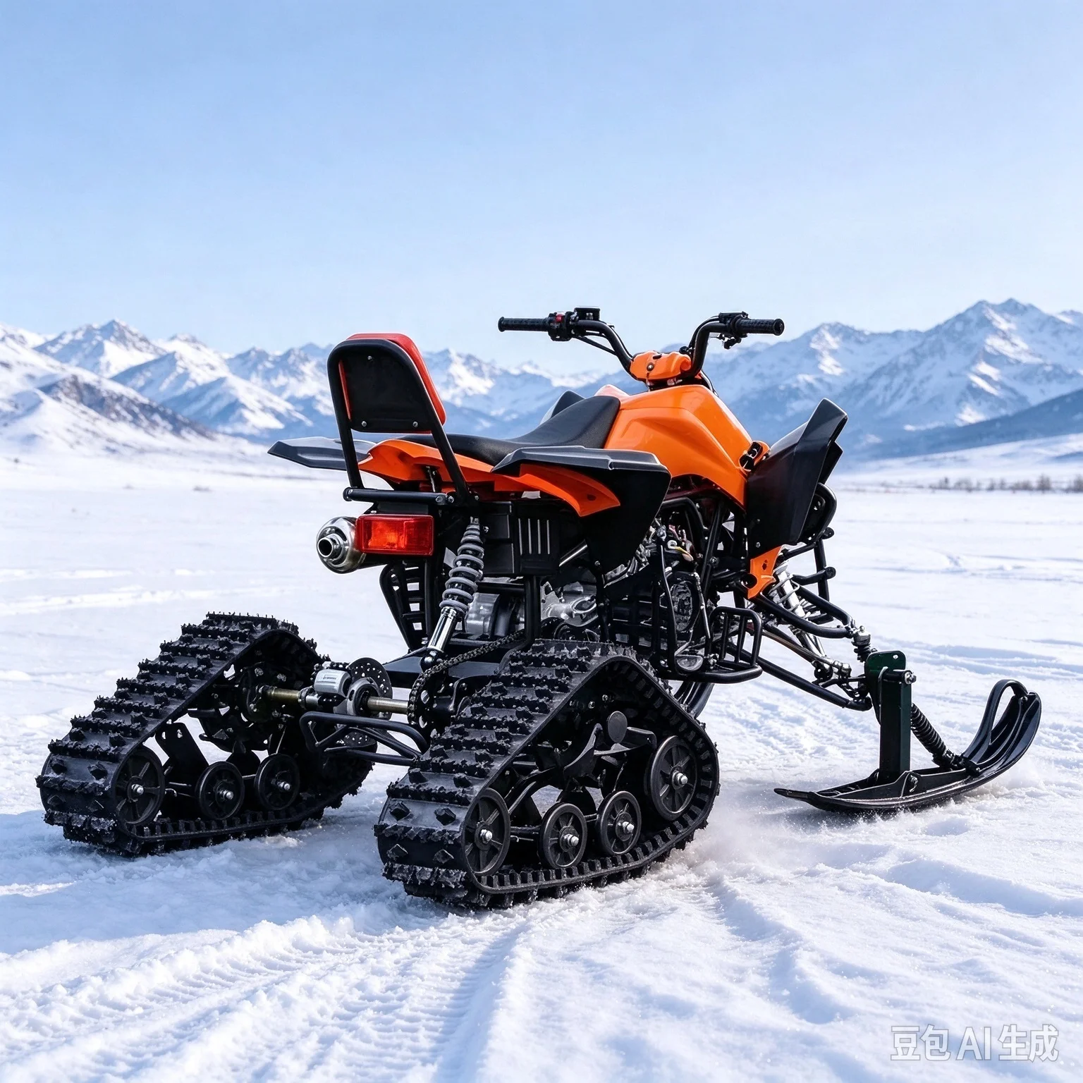 Snowmobile All-Terrain Sled Board Off-Road Beach Vehicle Snow Park Amusement Equipment Factory Direct Sale