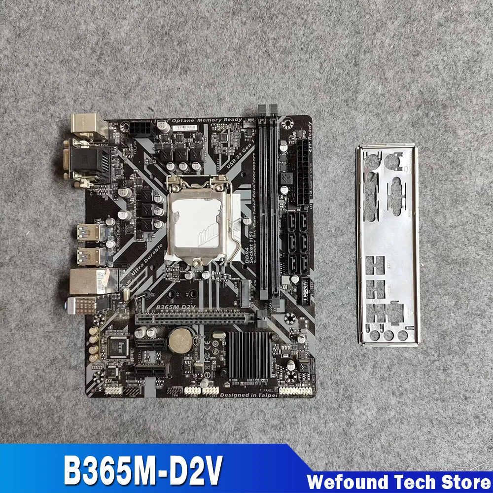 For G-i-g-a-b-y-t-e Motherboard 1151pin 8th Gen B365 PCIE3.0 DDR4 SATA USB3.1 M.2 B365M-D2V