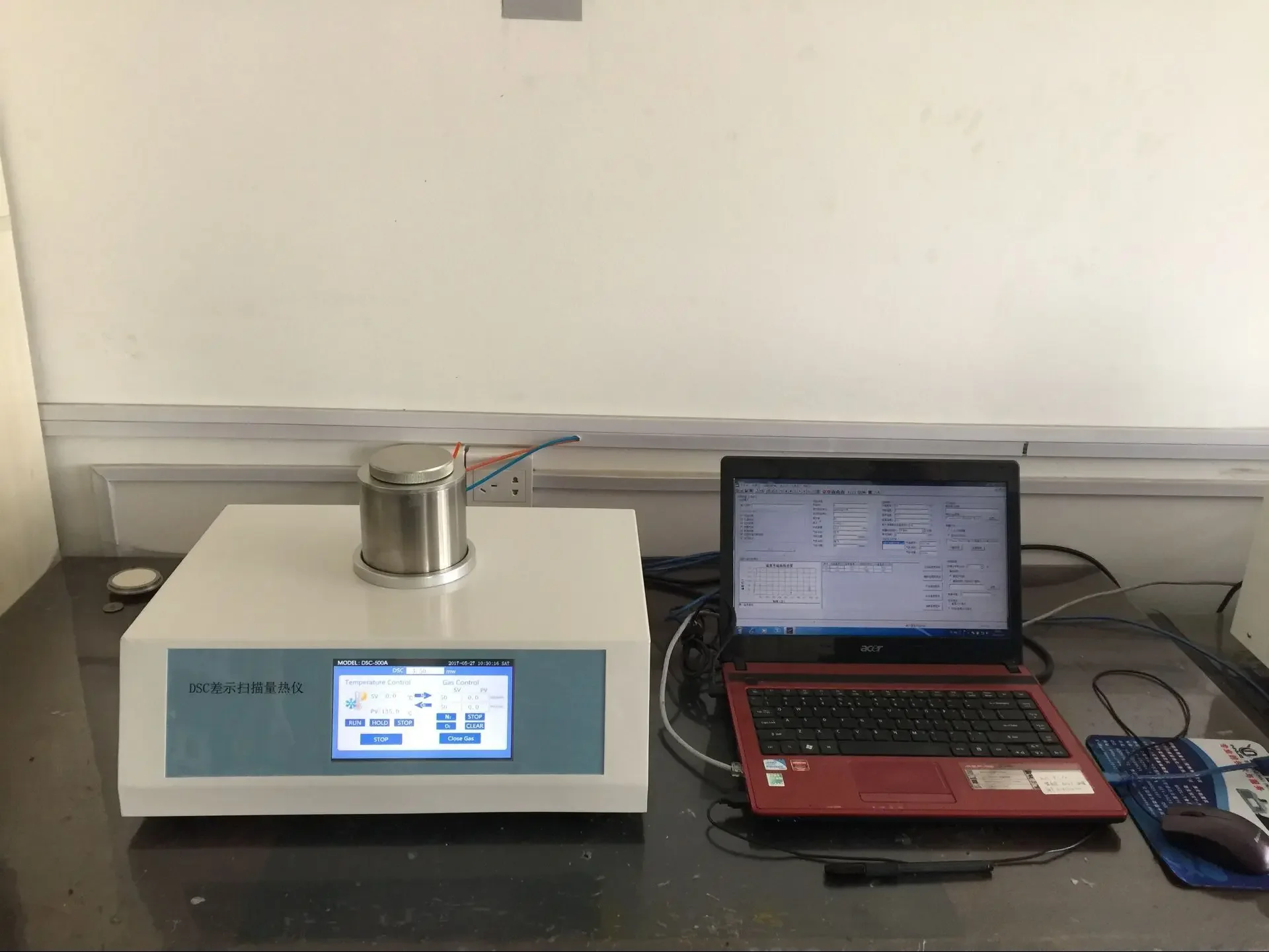 DSC Analysis Industrial Tga-Dsc 800 Tg OIT Analyses Simultaneous Thermal Analyzer