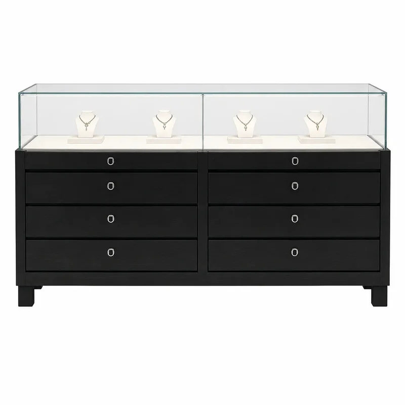 custom.GZowin Eco-Friendly Lightweight Jewelry Display Stand with Customizable Dimensions Retail Countertop Vendor Market Di