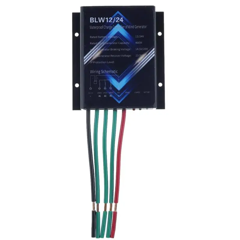 

Wind Turbine Controller DC 14.5-29V MPPT Wind Turbines Generator Charge Controller IP67 Waterproof Wind Charge Controller