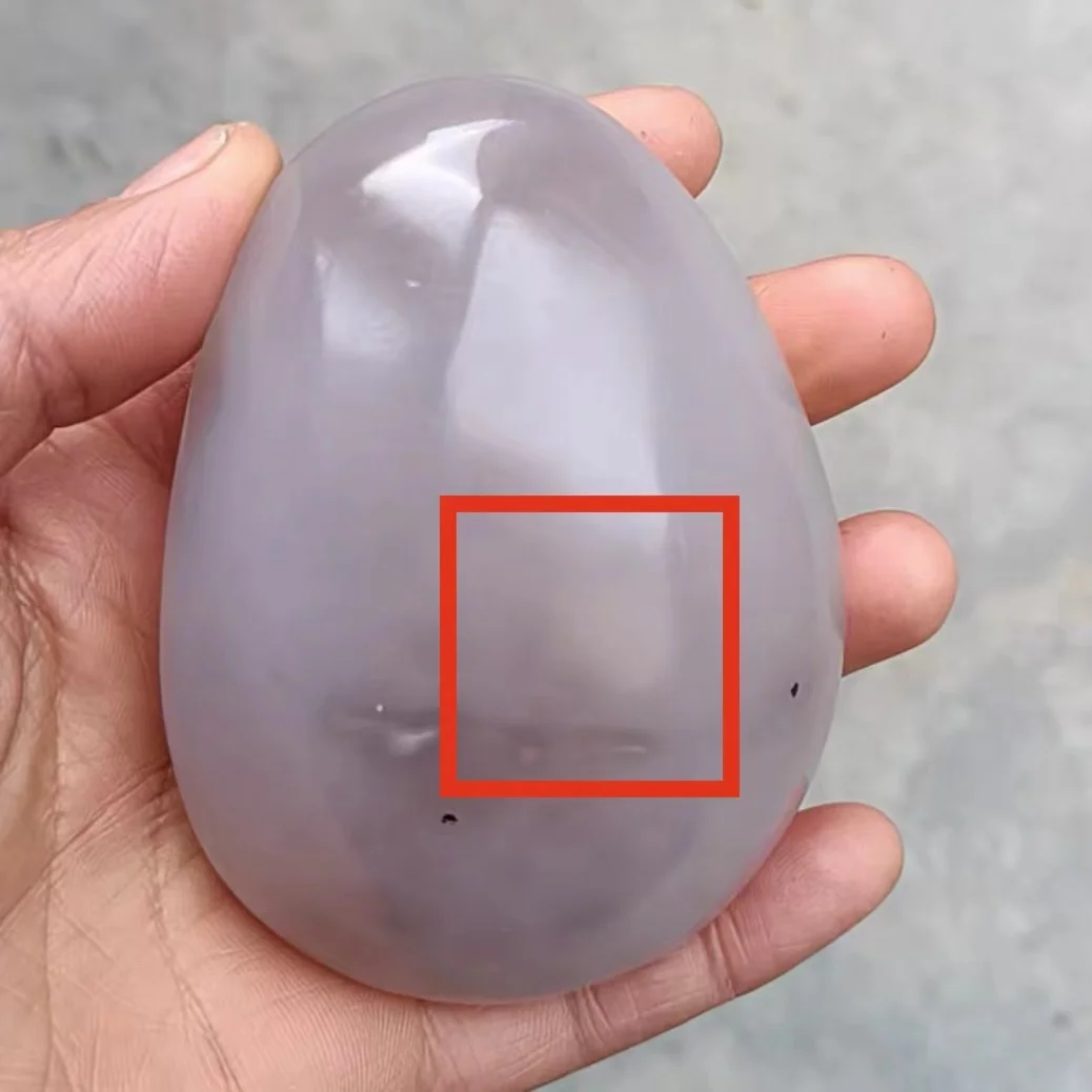 Natural Agate With Liquid Stone， Office Decoration Crafts Strong Energy And Magnetic Field, Healing Stone Home crafts