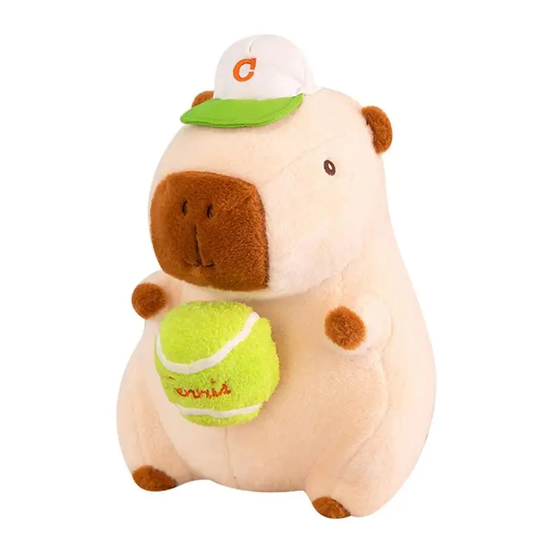 Capybara Pillow Soft Cute Capybara Stuffed Animal Toy Adorable Comfortable Touch Plushies Hugging Capybara Toy Stuffed Capybara