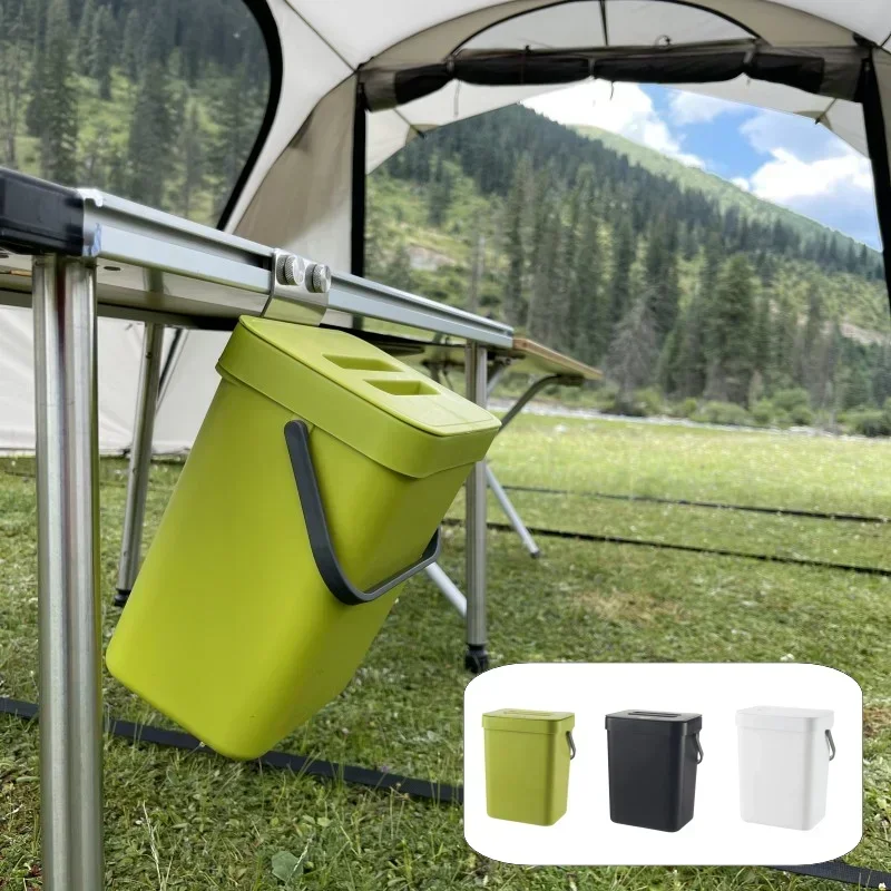 

Портативный уличный мусорный бак для кемпинга и пикника — настольные аксессуары Ideal IGT объемом 3 л, прочный и легкий для приключений на свежем воздухе