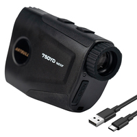 ARTBULL Golf Laser Rangefinder USB Type-C Rechargeable Telescope With Flag-Lock Vibration Laser Distance Meter