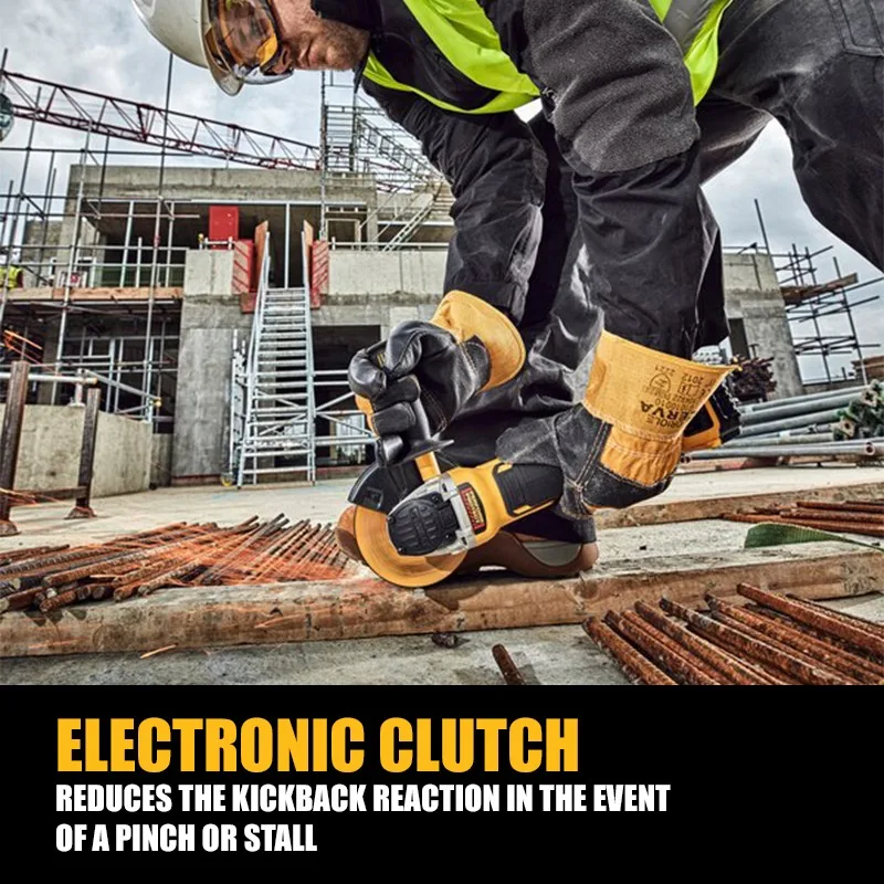 DEWALT-amoladora angular sin escobillas, herramienta eléctrica de 100 RPM, 20V, DCG406, 9000 MM