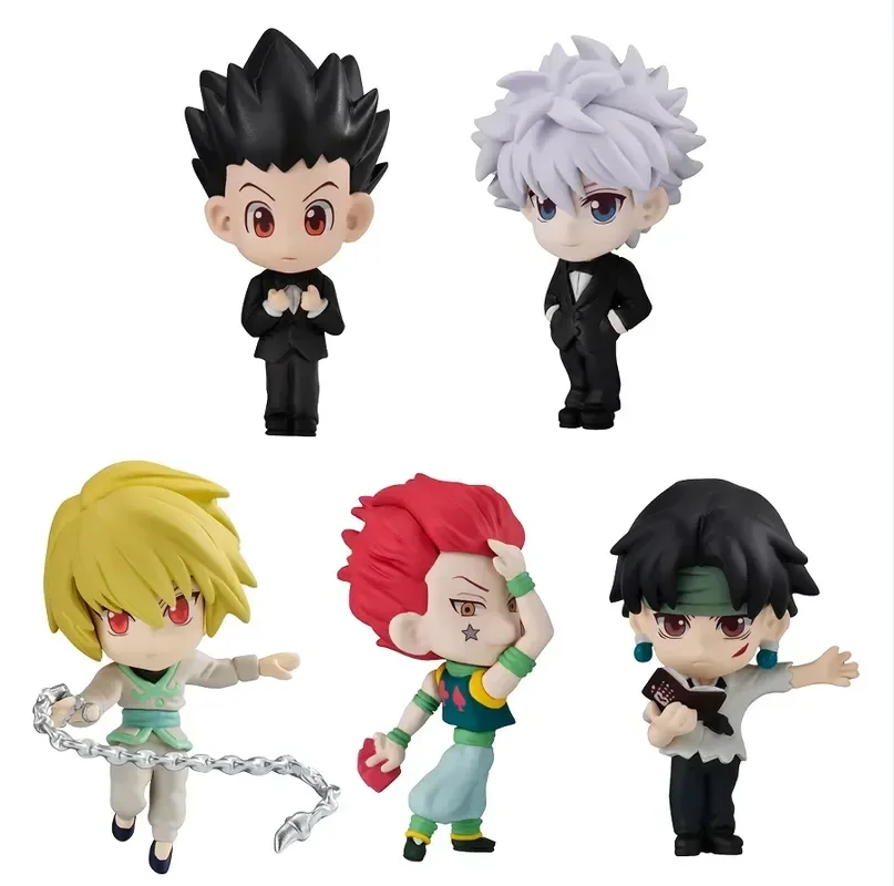 Original Bandai Shokugan Candy To Hunter×hunter Anime Figure Gon·freecss Action Figure Christmas Ornament Gift Toys For Kid Gift