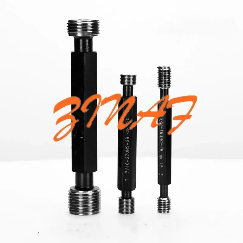 مقياس توصيل الخيط/مقياس الحلقة go/no go gauge 2B 2A 7/8-9UNC 7/8-14UNF 7/8-20UNEF 1 1/4-12UNF 2-16UN أداة اختبار الخيط الملعب