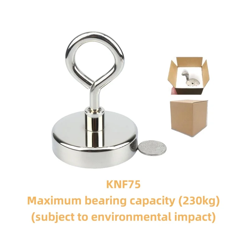 N52 Super Strong Neodymium Fishing Magnets Hooks Salvage Magnets Neodymium Magnet Searcher Powerful Neodymium Magnet For Fishing