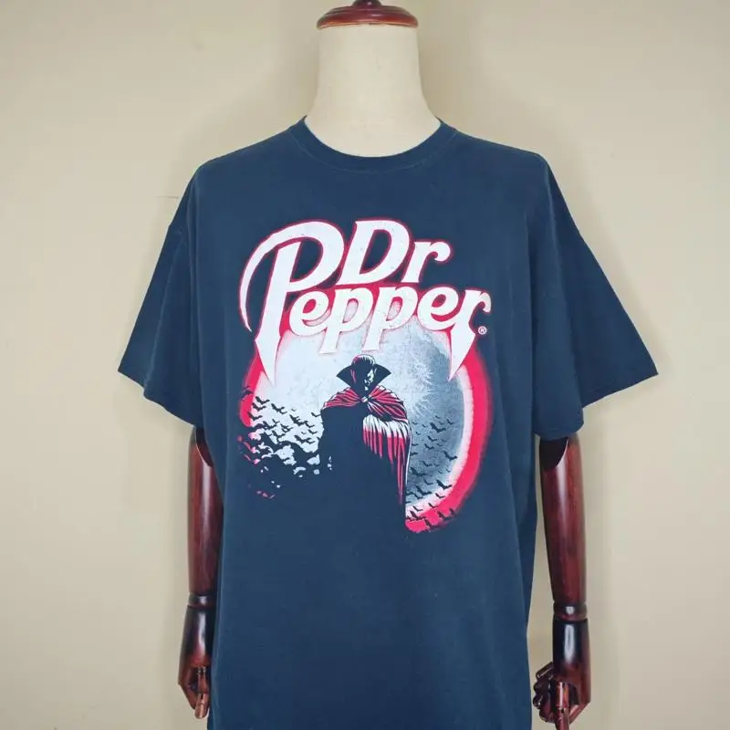 Dr Pepper 2017 vampiro Drácula camiseta correo sorteo tamaño verdadero XL EE. UU.