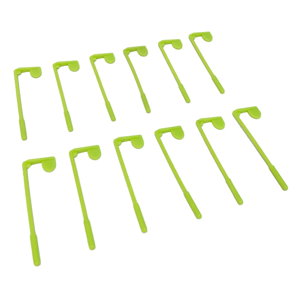 10Pcs/set Tactical Chamber Safety Flag Empty Chamber Remove Green Built-in Flathead Tool Hunting Accessories