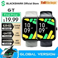 Global Version Black Shark GT SmartWatch BT Calling Health Monitoring 1.78 AMOLED Screen 10 Days Battery Life 100+ Sport Modes