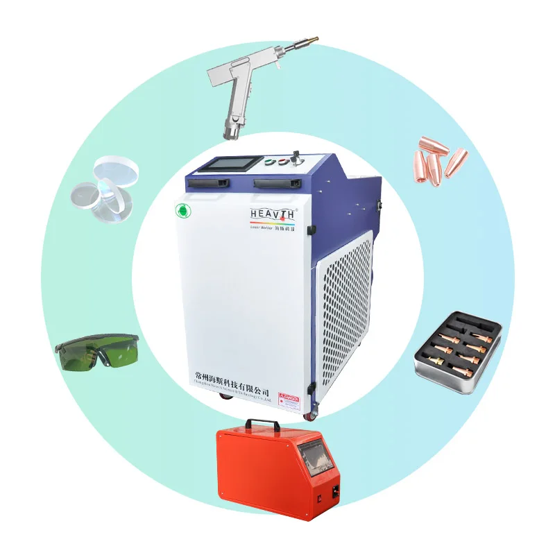 Handheld Fiber Laser Welder 4 in 1 Welding Cleaning Machine Laser Welding Machine for Metal