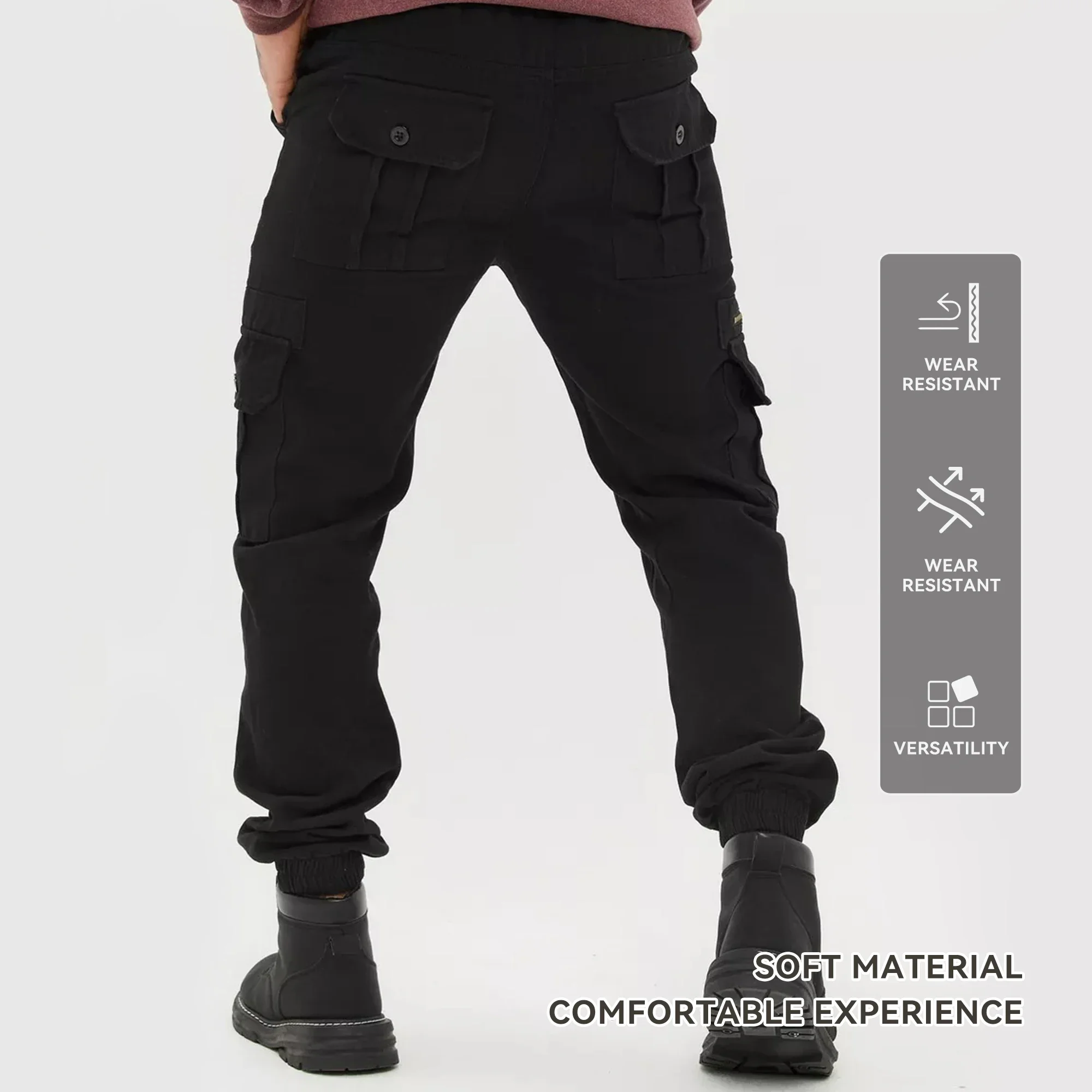 

Large Pocket Outdoor Archon Tactical Pants Stretch Fabric City Secret Service Pants Fans Multi Pocket Workwear Pants