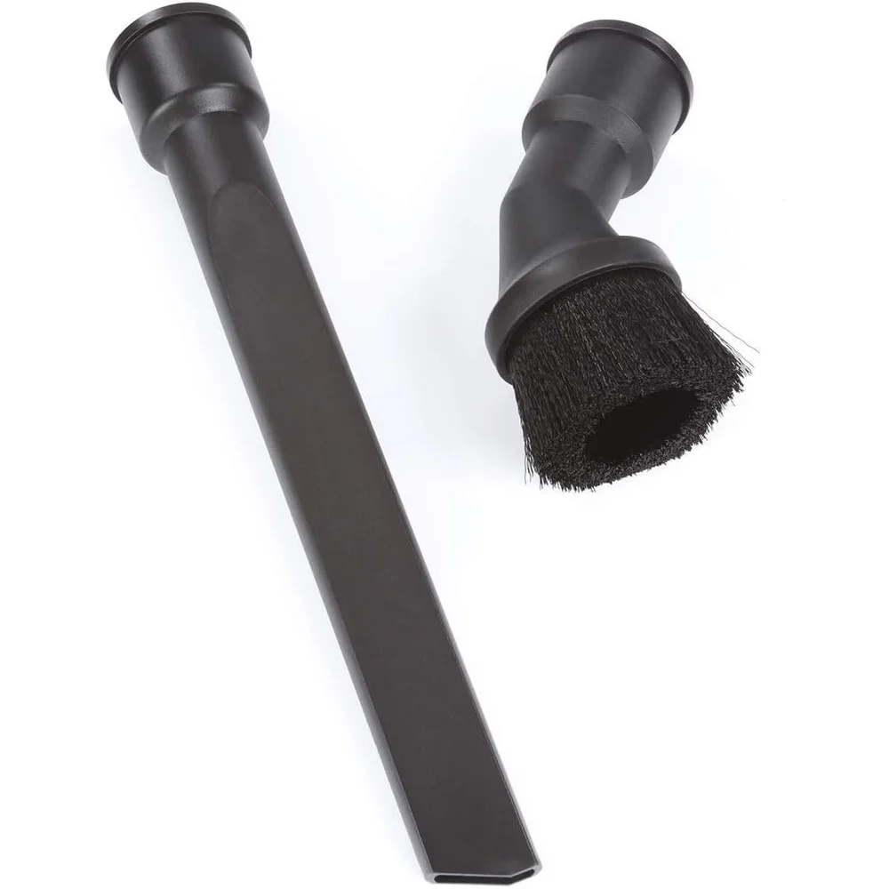 أداة شق مزدوجة المناسب، ملحقات فرشاة الغبار، مكانس كهربائية رطبة وجافة، مجموعة مكونة من قطعتين متوافقة مع خراطيم 1-1/4 بوصة 1-7/8 بوصة