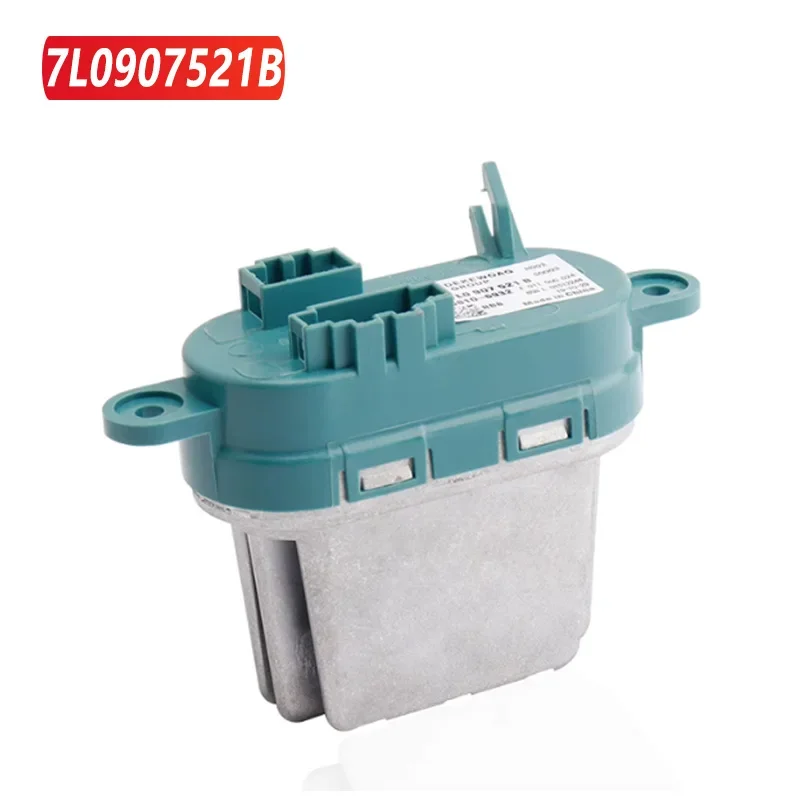 1PCS New Fan Heater HVAC Blower Motor Resistor Rear 7L0907521B 7L0907521A For Audi Q7 VW Amarok Caravelle Sharan Touareg