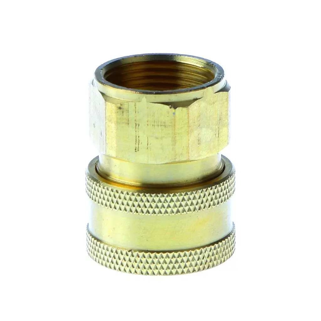 Washer Quick Connector Durable Brass Release Adapter for Jet Cleaning Tools and Parts