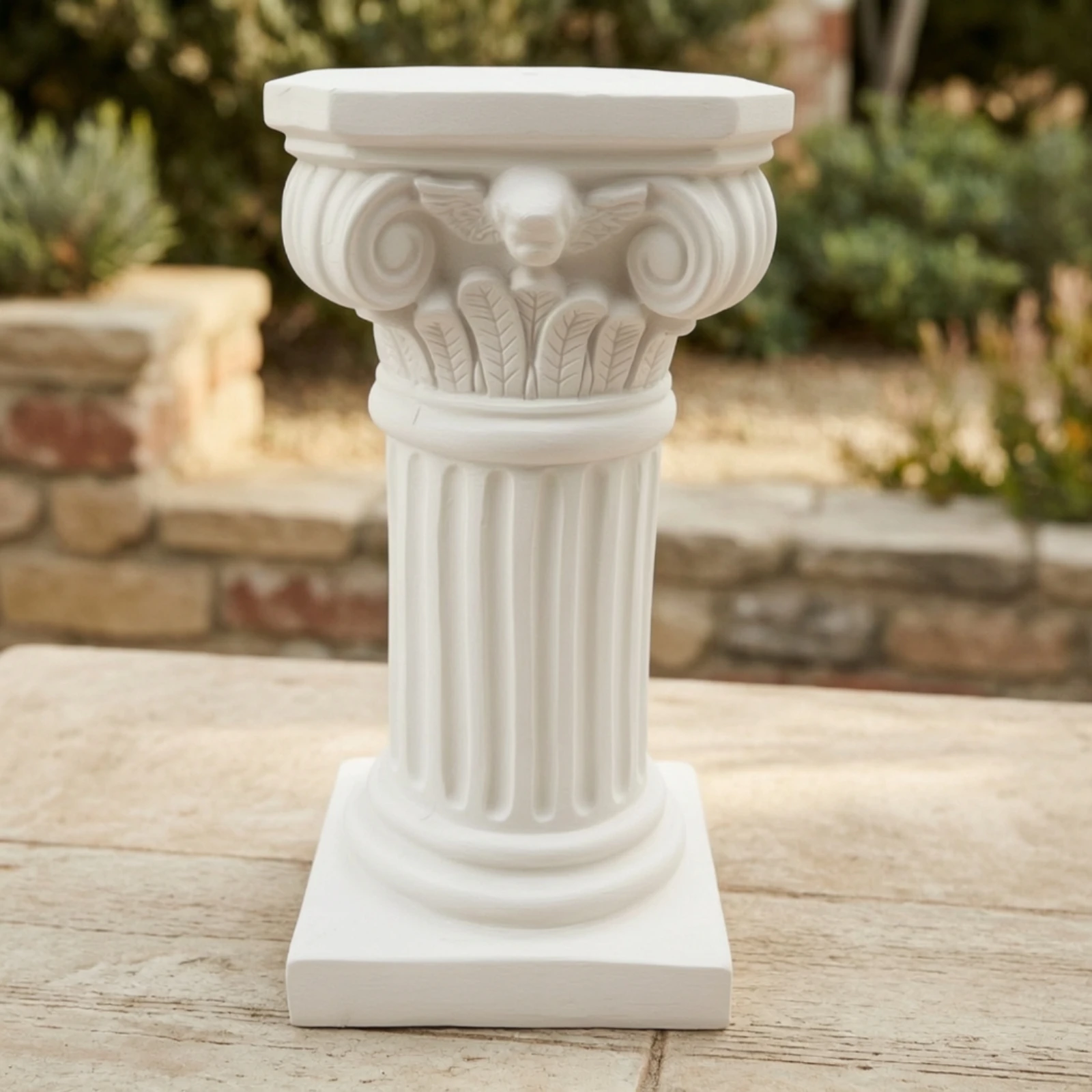 Roman Column Pedestal Ornate Roman Column Pedestal Stand Resin Pillar Prop Elegant European for Photographers, Photo Shoots