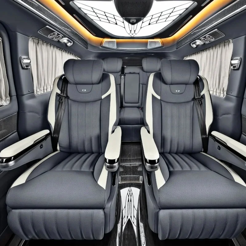 Auto Accessories CTZY017 Factory Luxury Leather Single Modified Seats For Vito V Class Sprinter MPV Vans