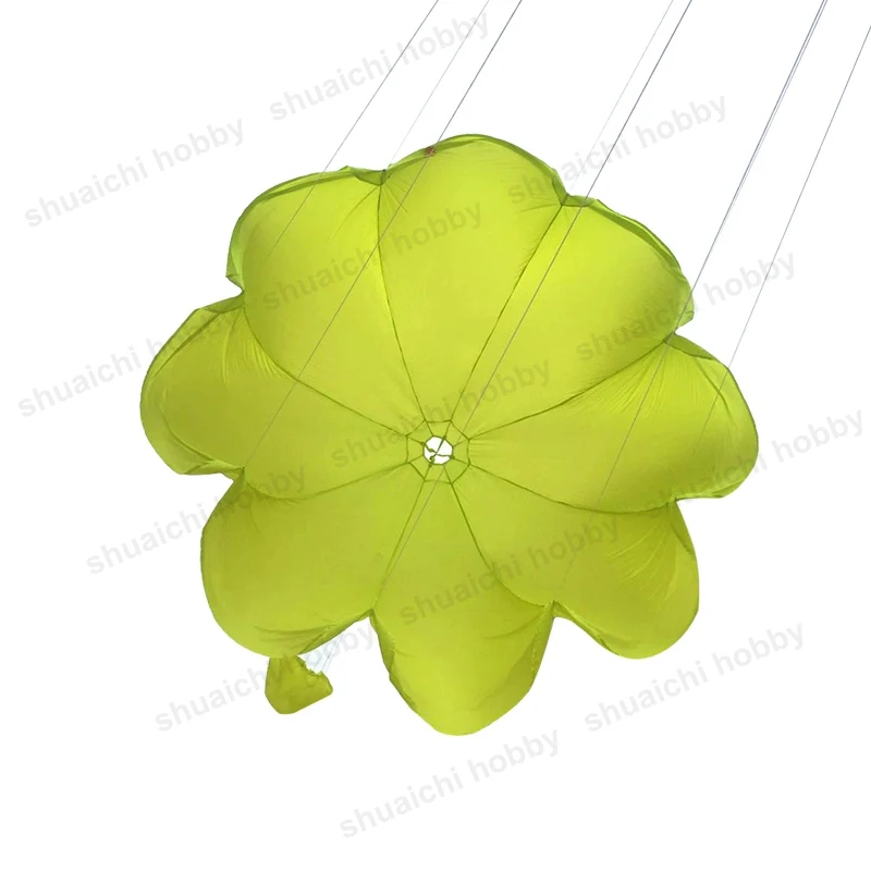 1PCS RC Drone Nylon Parachute with Pilot Chute Ejection Umbrella 4-6KG 6-8KG 8-10KG Load Capacity for Outdoor UAV Airplane Model