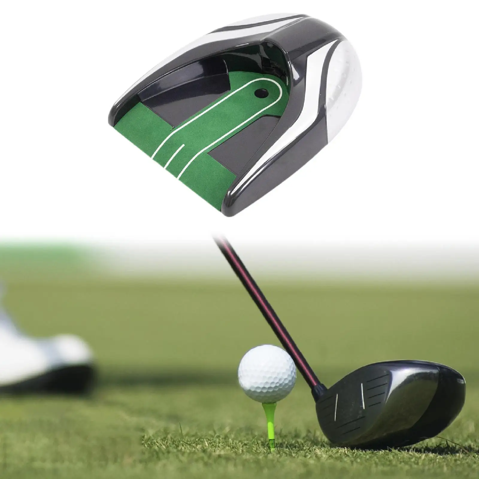 

Golf Ball Automatic Return Outdoor Putting Trainer Yard Golf Training Aid Home Indoor Portable Garden Golf Hole Auto Returning