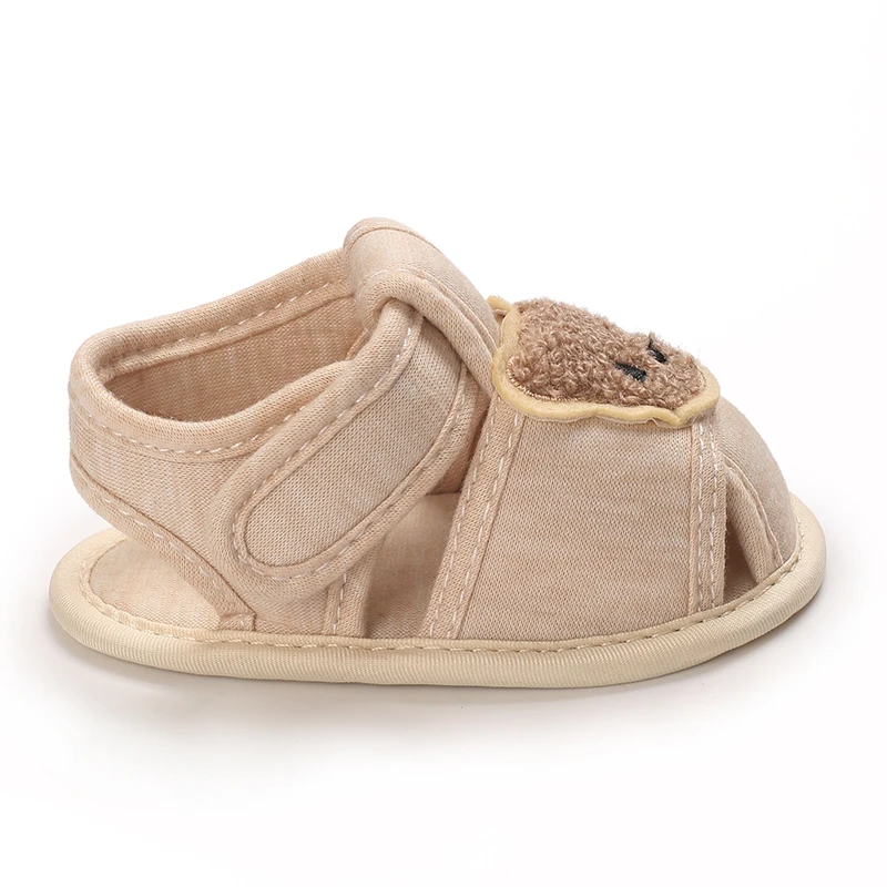 0–18 Monate Baby-Sneaker mit Bären-Stickerei für Jungen und Mädchen, Lauflernschuhe für Kleinkinder, weiche Sohle, Cord, lässige Babyschuhe – Detail 34