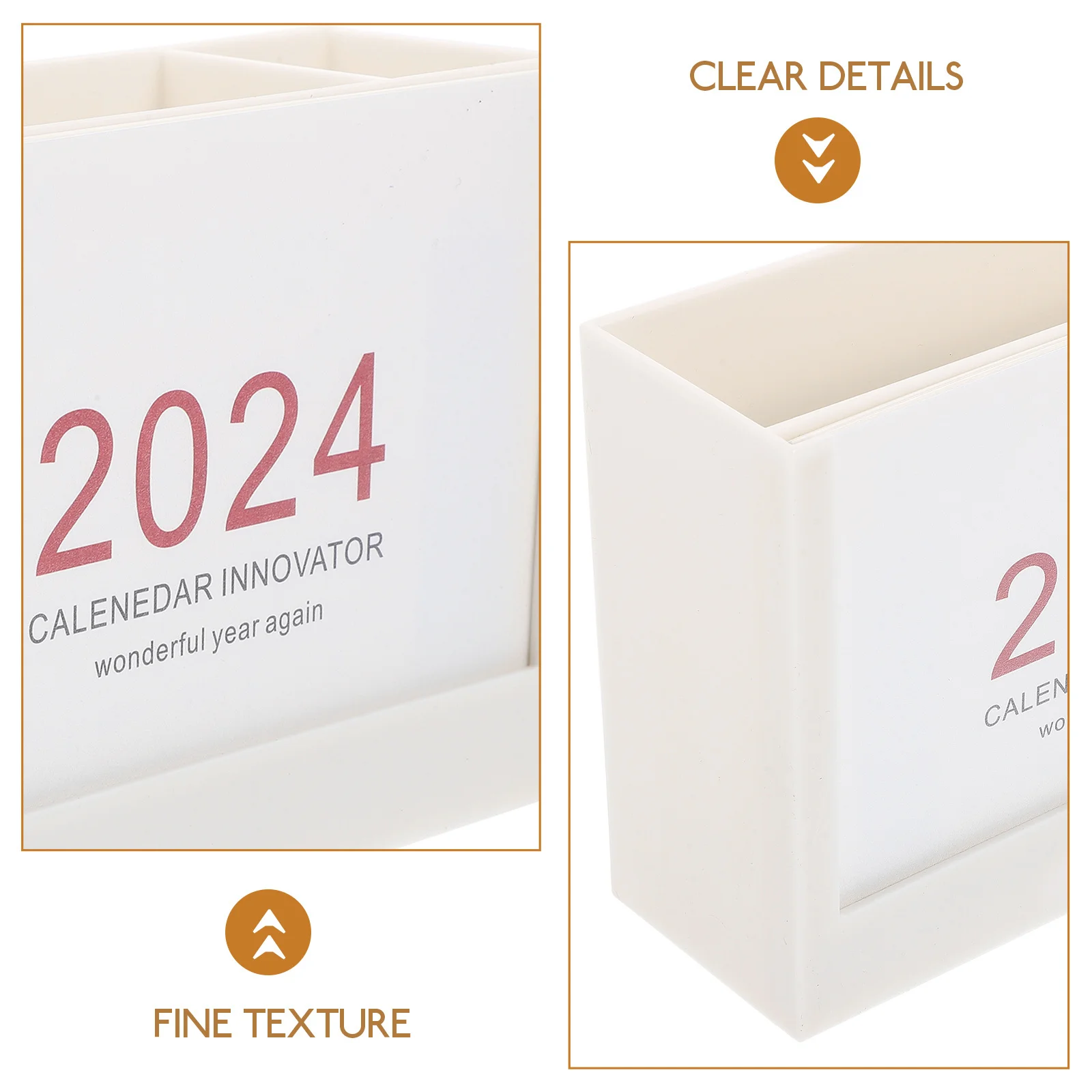 

Plastic Pen Holder ABS Compartment Desk Organizer for Stationery Makeup Brush Cosmetics Storage Box Desktop Pen Cup