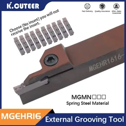 MGEHR1616 MGEHR1616-1.5T11/2.5T18/3T20/4T20 holder grooving Spring steel material MGMN150-400 CNC Lathe Insert for Turning Tool