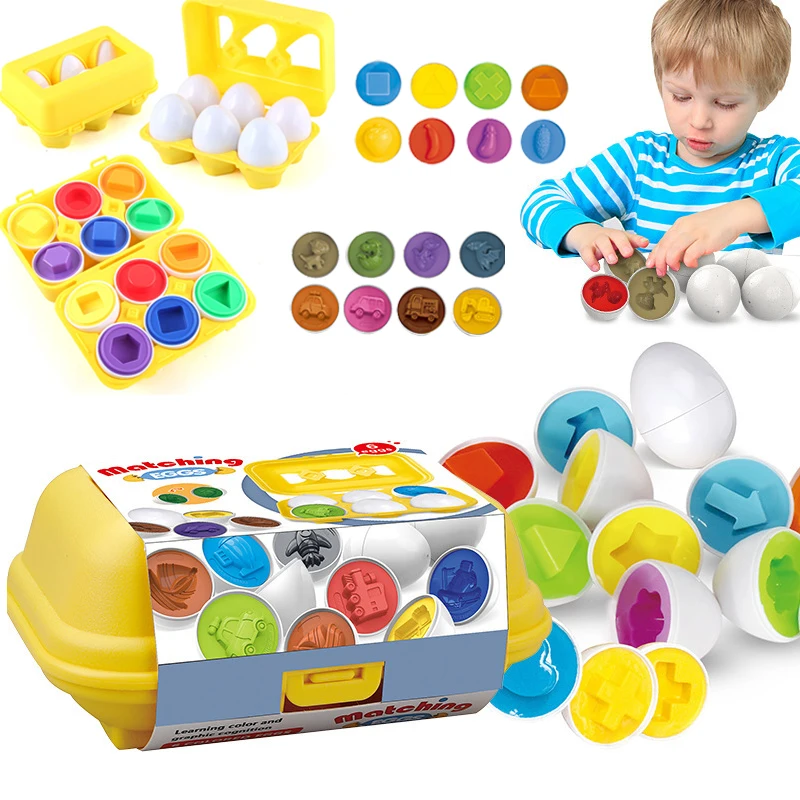 Puzzle René intelligents pour enfants, jeux de puzzle 3D, formes assorties, trieurs, jouets Montessori, bébés et tout-petits, 2, 3, 4 ans