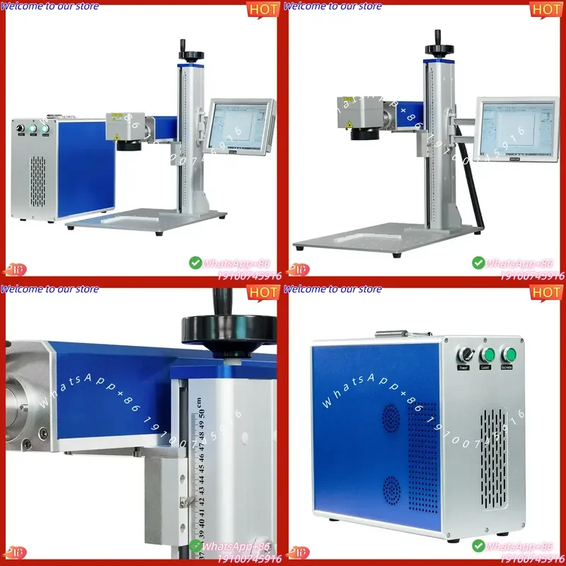 2026 Large Area Engraving Jpt Mopa Big Size Fiber Marking Machine for Aligners Spectacle Lens Gold Testing Latest