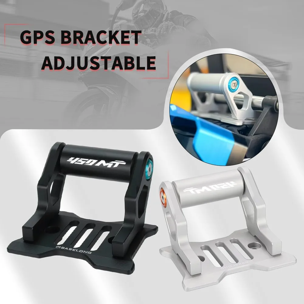 

2024-2025 Motorcycle For CFMOTO CF MOTO 450MT 450 MT 450 MT450 New Extension Bracket 12mm/22mm GPS Phone Holder Stand Navigation