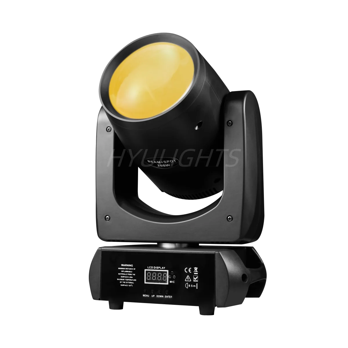 

1/2/4 PCS 200W Mini BEAM SPOT LED Moving Head Beam&Spot 24 Rotating Prisms 14 Gobos 11Color Wheel Wash DJ Stage lights