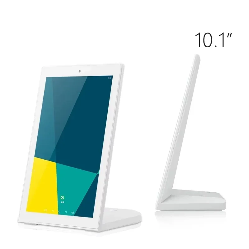 Popular 10.1-inch portrait screen client rating terminal, Android 11 desktop information kiosk Customer orders POS