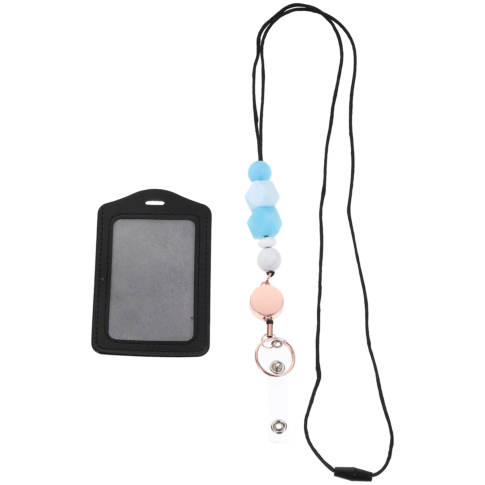 

1 Set Id Badge Holder Portable Multifunction Card Cover Cards Keeper Protective Sleeve For Credit Bus Key Cards