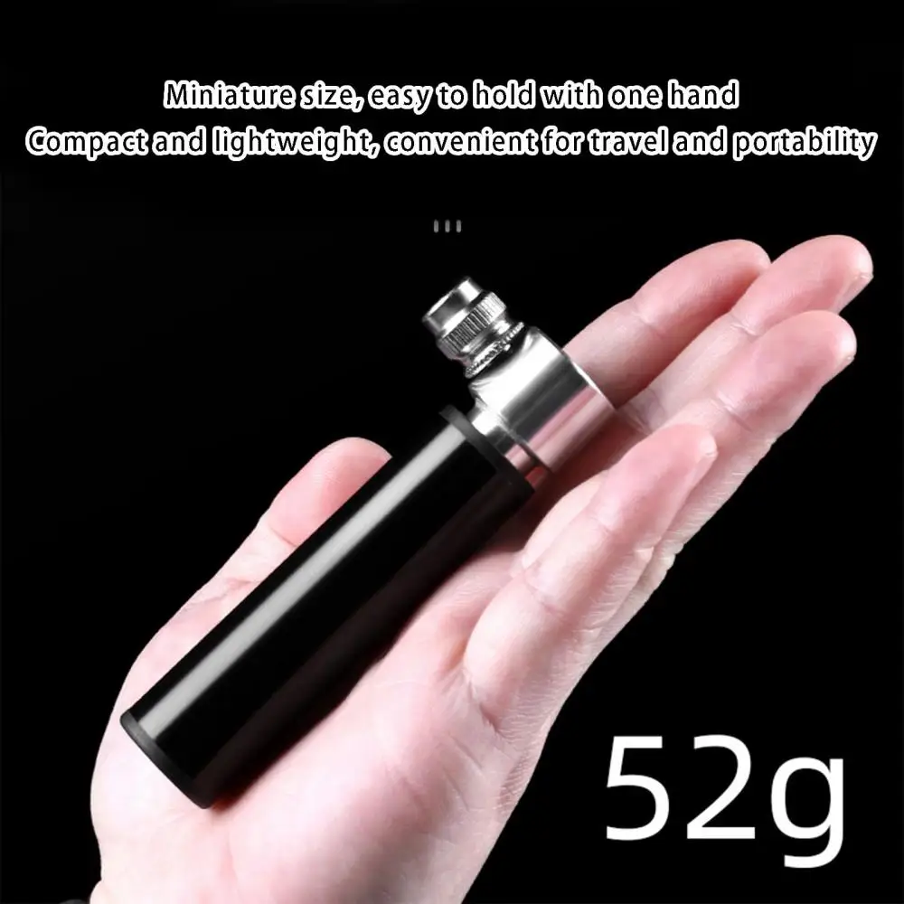 Bicycle Mini Pump Portable Aluminum Alloy Bicycle Hand Air Pump Schrader Presta Valve Mouth Universal Handheld Air Pump image 4