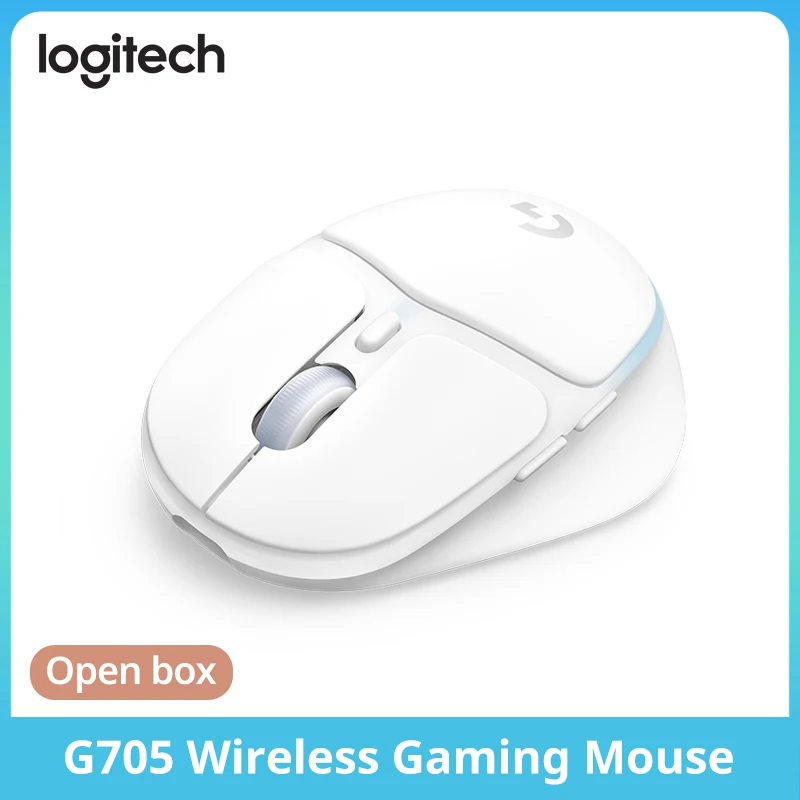 

Игровая беспроводная мышь OPENBOX Logitech G705, программируемая оптическая мышь с RGB подсветкой для ноутбука, офиса, компьютерных игр, оригинал