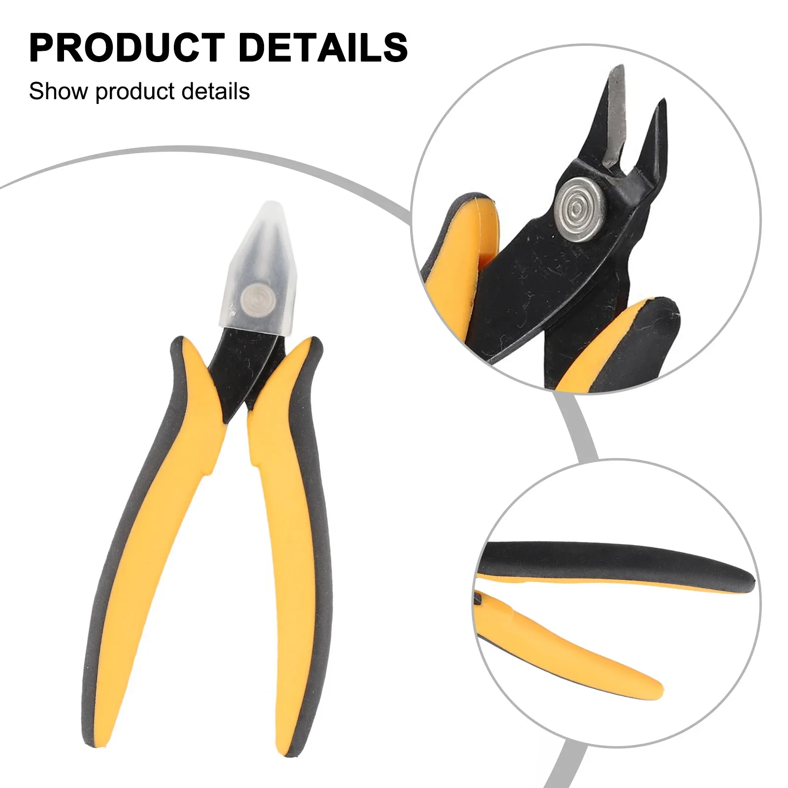 Wire Cutters Diagonal Pliers Electrician Horizontal Cutters Machine Maintenance Electrician Installation Home Hand Pliers