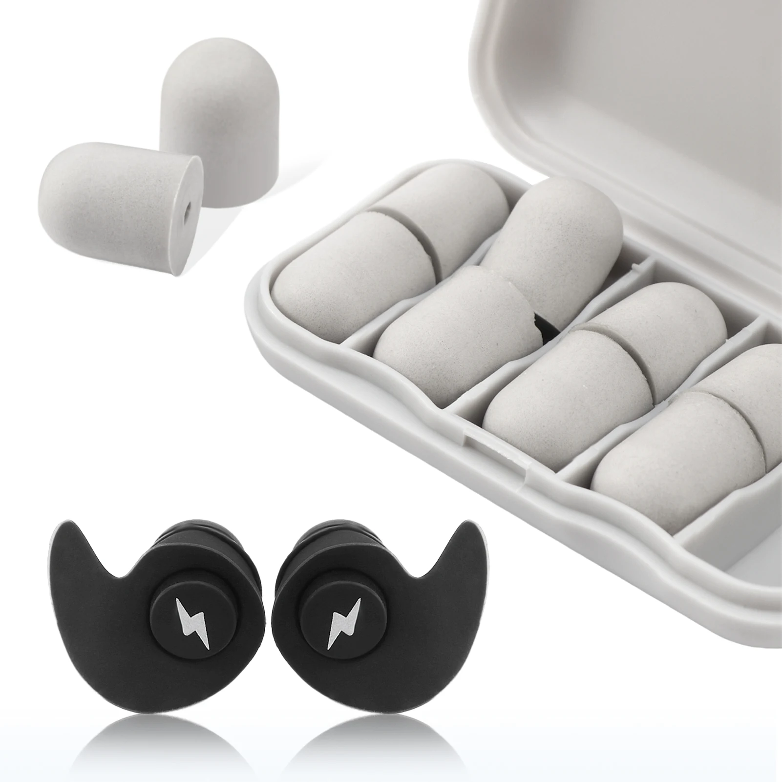 12 шт./набор, силиконовые ушные вкладыши с эффектом шумоподавления