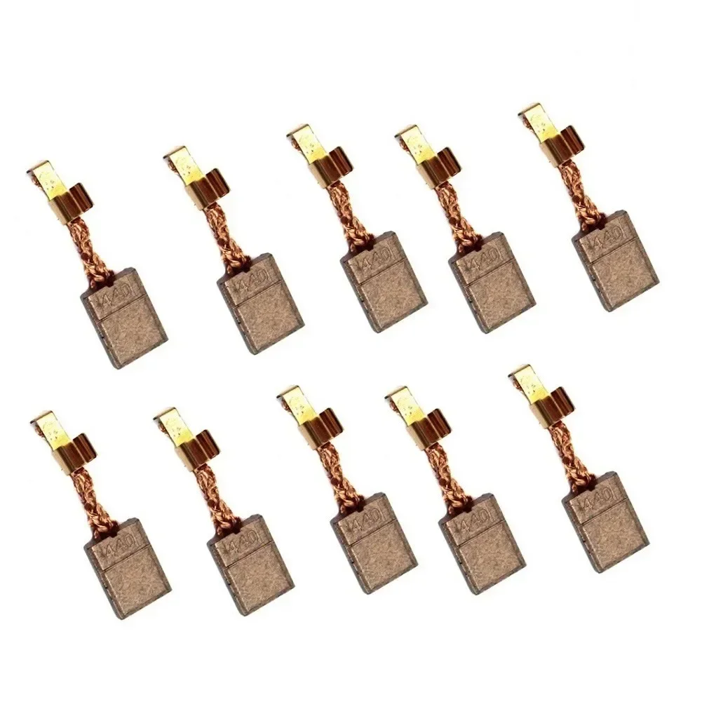 

10pcs Carbon Motor Brushes For CB-440/CB-448/CB-436/195021-6/194427-5/194159-4 BTS130RFE DHP446RFE DCPB16 Power Tool Acce NEW