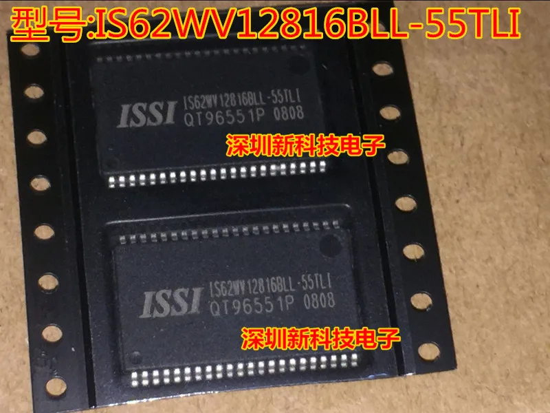 Free shipping   IS62WV12816BLL-55TLI TSOP44      10PCS