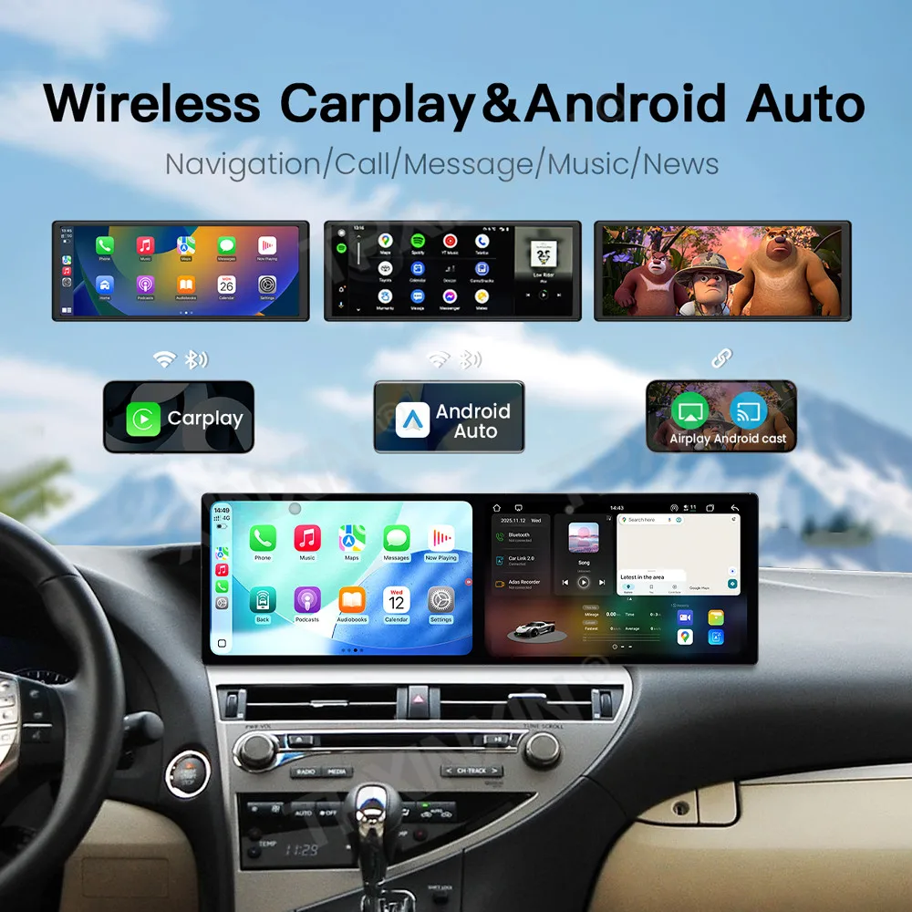 

For Lexus RX 2009-2014 Android Car Radio Multimedia Video Player Wireless Carplay Autoradio Stereo GPS Navigation Head Unit