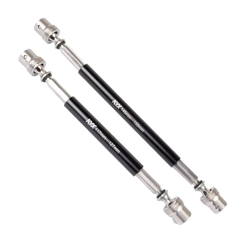 KYX simulation model car AxiaRBX10 pipe rack car transmission shaft thickened stainless steel explosion-proof front and rear