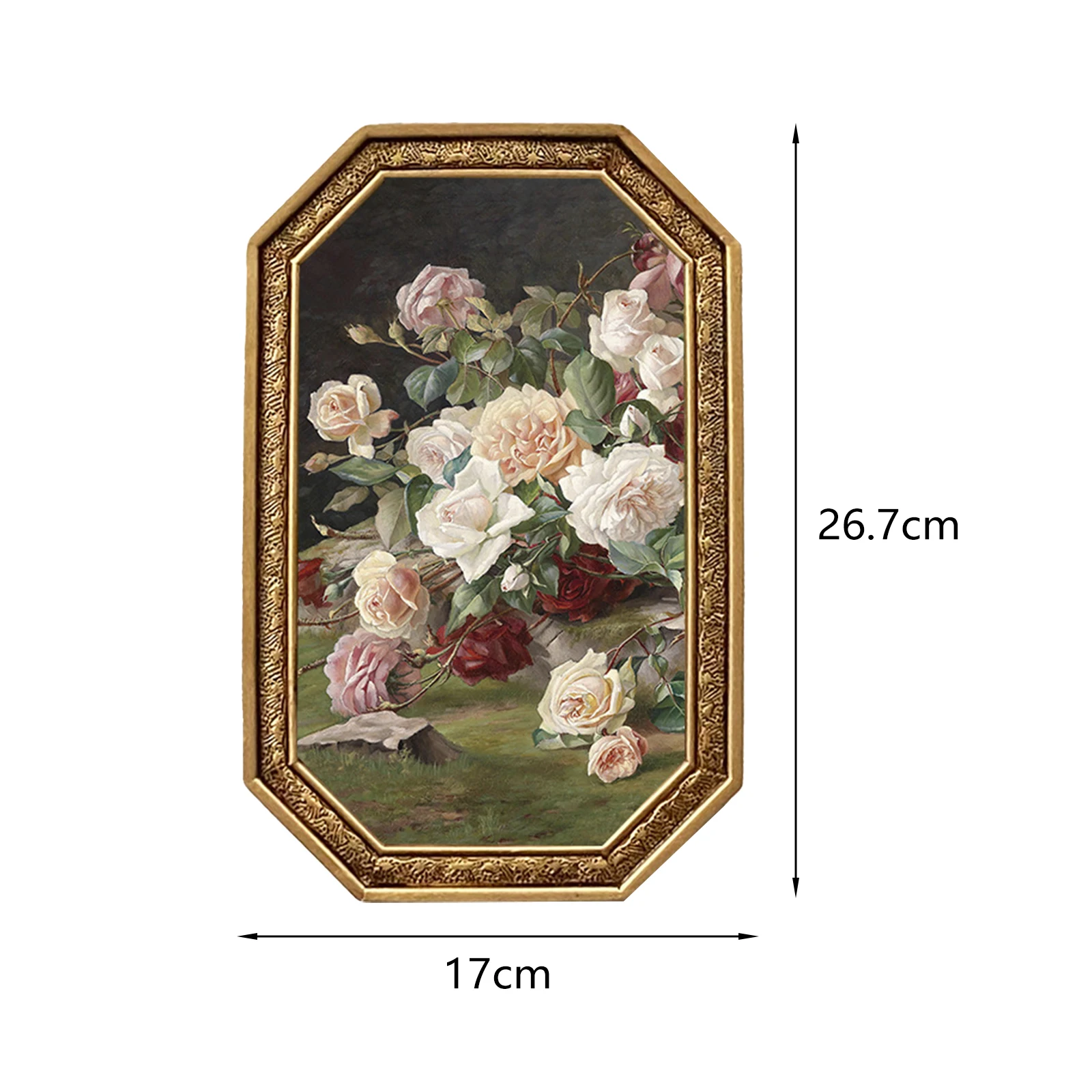 European Resin Frame Swing Table Hanging On Wall Nordic Wedding Photography European Retro Resin Frame Swing Table Decor